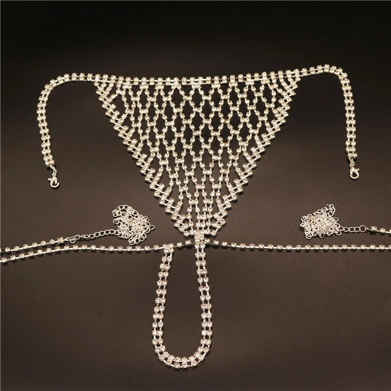 Crystal Rhinestone Body Jewelry Set