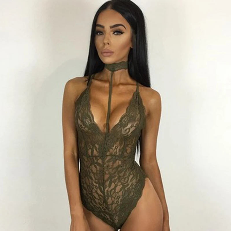 Elegant Lace Bodysuit