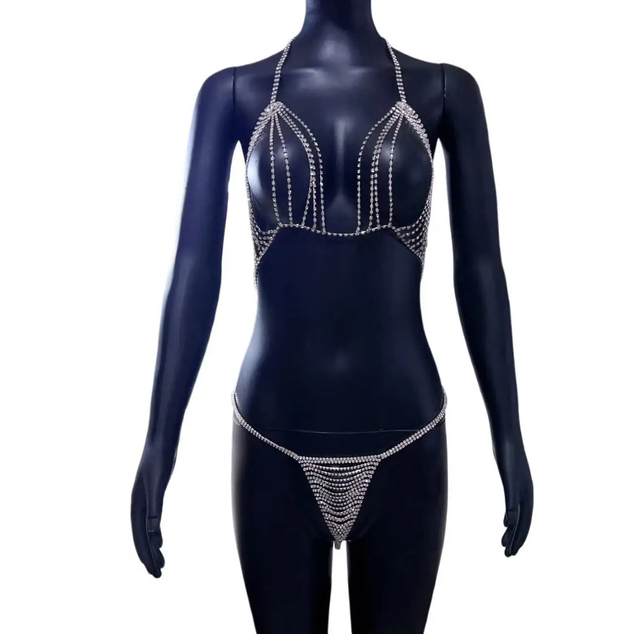 Glam Crystal Body Jewelry Set