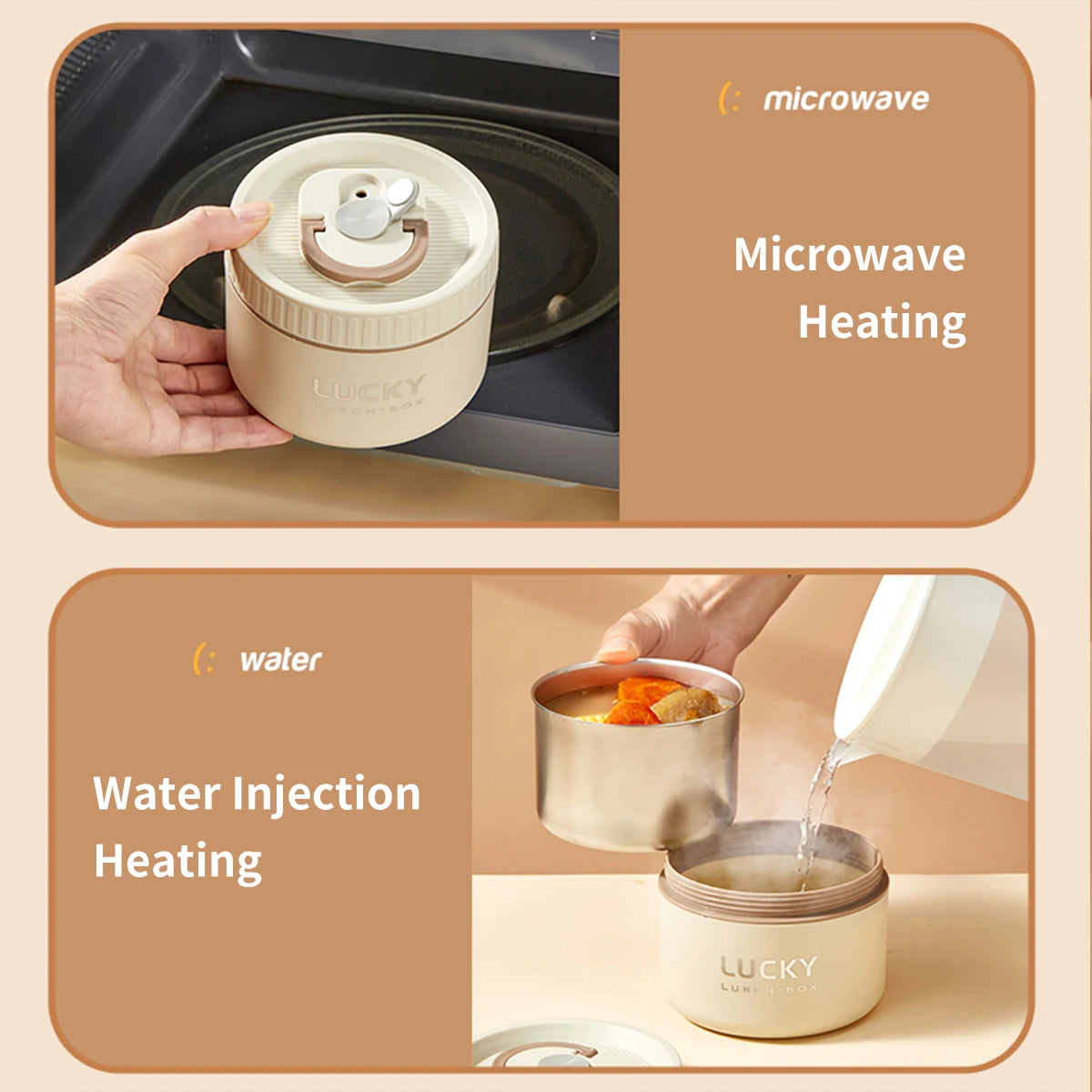 Stainless Steel Cartoon Food Container – Leakproof & Insulated