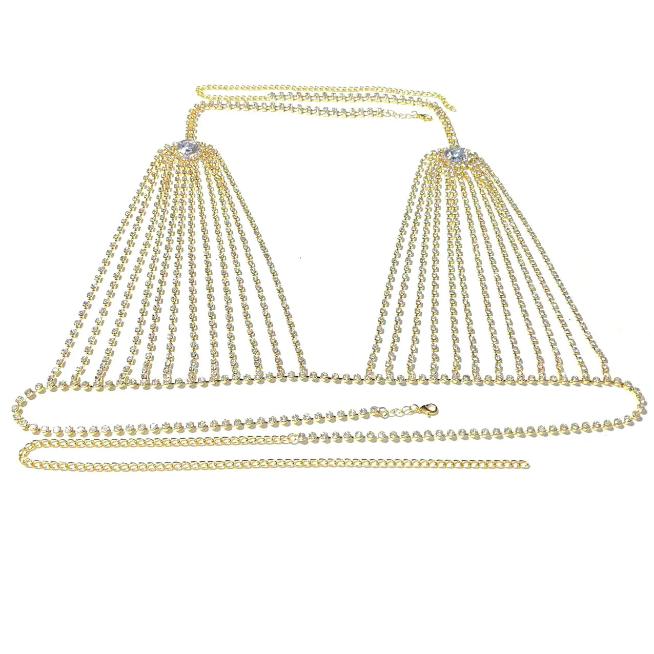 Glam Crystal Body Jewelry Set