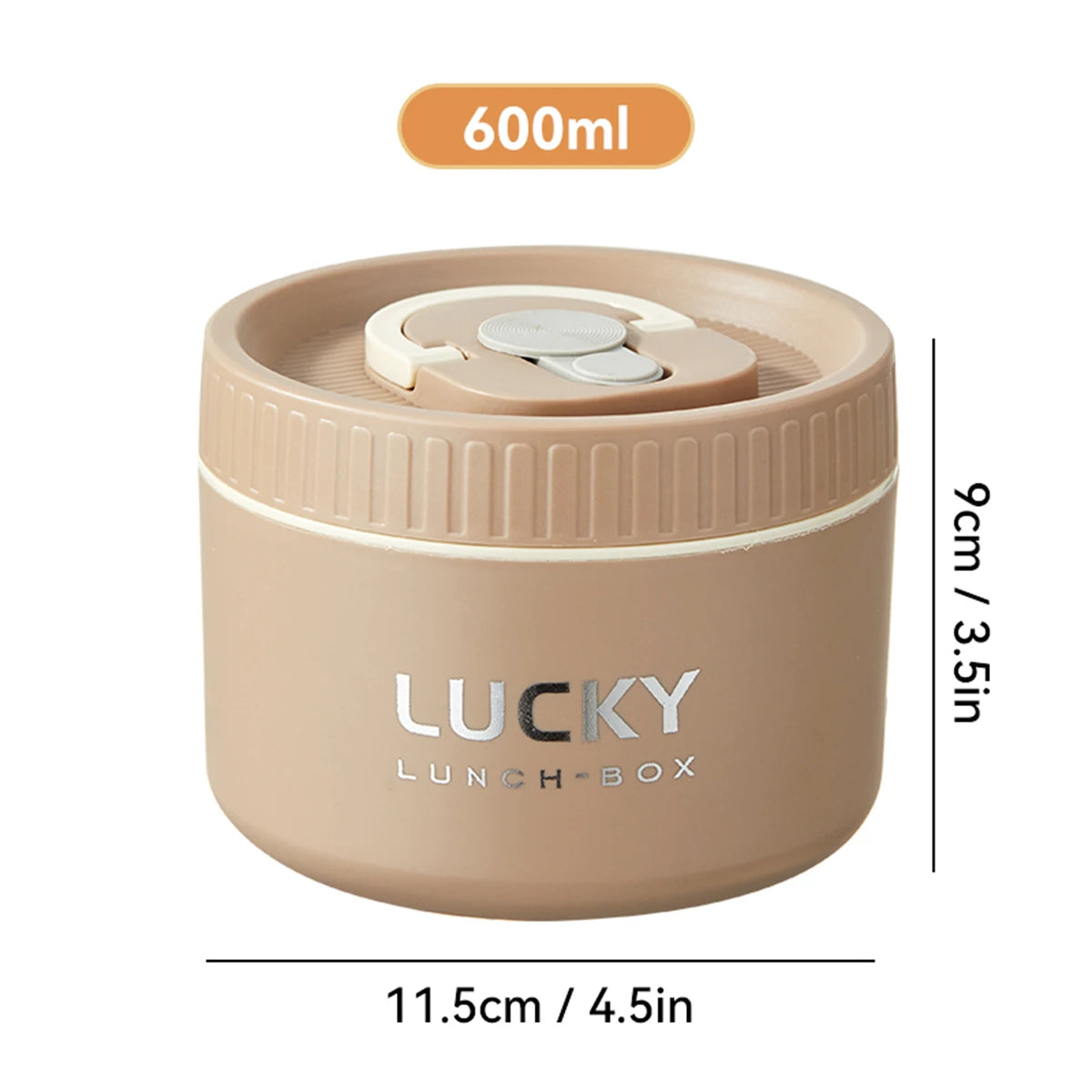 Stainless Steel Cartoon Food Container – Leakproof & Insulated