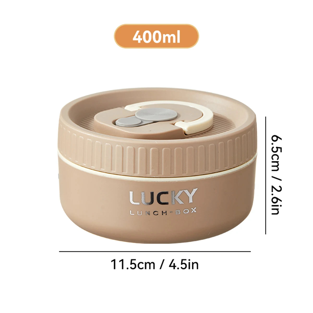 Stainless Steel Cartoon Food Container – Leakproof & Insulated