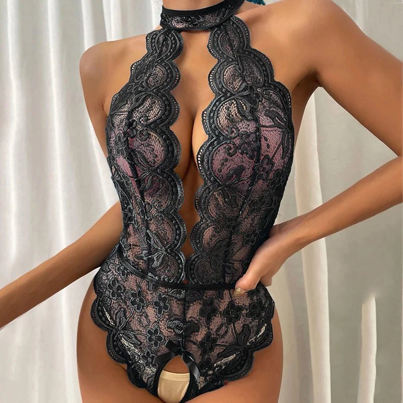 Elegant Lace Bodysuit