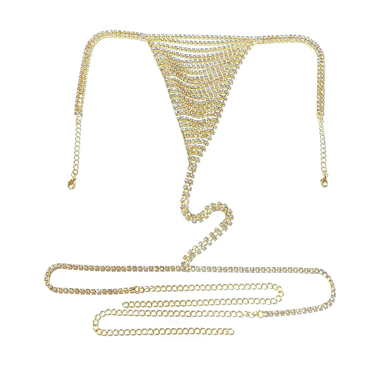 Glam Crystal Body Jewelry Set