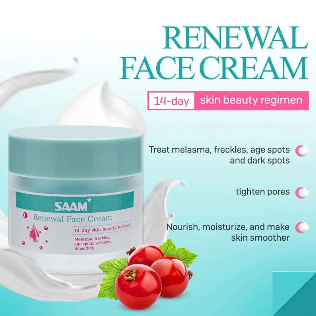 Saam Face Cream，Saam Renewal