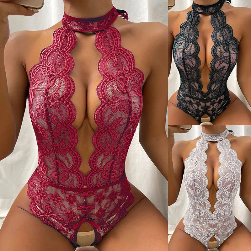 Elegant Lace Bodysuit
